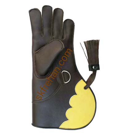 Falconry Leather Gloves.